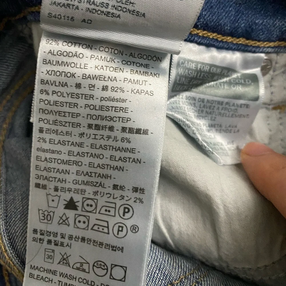 Levis wash matter
